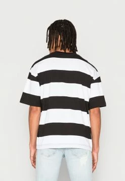 Jack & Jones UNISEX JCOUP STRIPE TEE CREW NECK - Basic T-shirt - Black -Jack & Jones Shop de763cfab0e3453095b278e13dcdee82