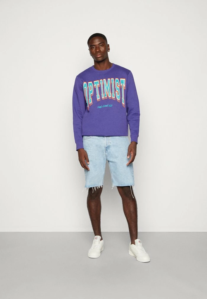 Jack & Jones JOROPTIMIST CREW NECK UNISEX - Sweatshirt - Deep Wisteria 2 Jack & Jones JOROPTIMIST CREW NECK UNISEX - Sweatshirt - Deep Wisteria - Image 2