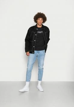 Jack & Jones JJIFRANK JJLEEN - Straight Leg Jeans - Blue Denim -Jack & Jones Shop dee2a39ea8f54aec8370ad6c1d2d85aa