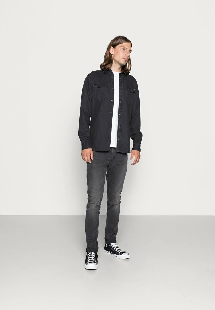 Jack & Jones JJESHERIDAN L/S NOOS - Shirt - Black Denim 2 Jack & Jones JJESHERIDAN L/S NOOS - Shirt - Black Denim - Image 2