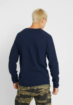 Jack & Jones JJEHILL CREW NECK - Jumper - Ensign Blue/navy Blazer -Jack & Jones Shop dfe367a8f0cd4e0bb6bf8b3fd6f02bbc