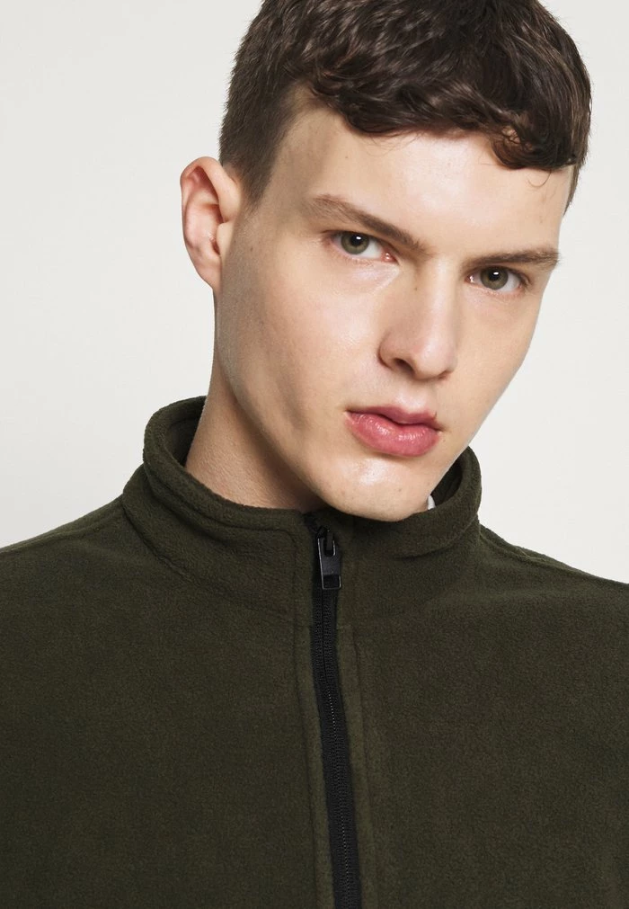 Jack & Jones JCOFLEECE HALF ZIP - Fleece Jumper - Forest Night 4 Jack & Jones JCOFLEECE HALF ZIP - Fleece Jumper - Forest Night - Image 4