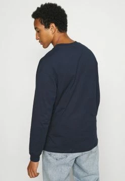 Jack & Jones JORBRINK TEE CREW NECK - Long Sleeved Top - Navy Blazer -Jack & Jones Shop e0431bedc8e24eb4b464855747827f30