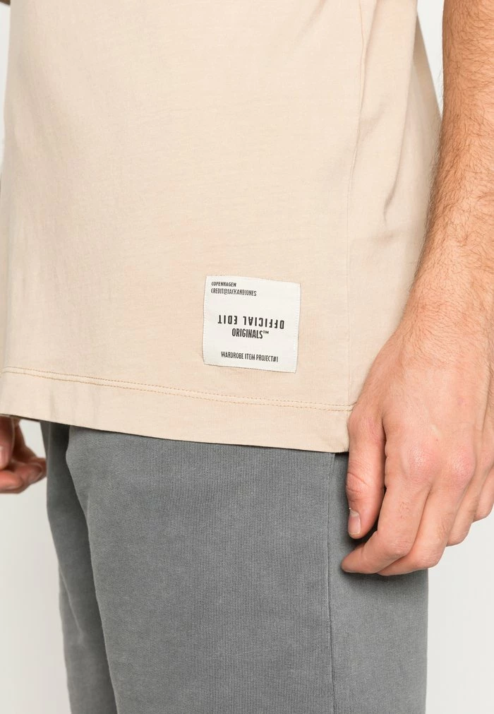 Jack & Jones UNISEX JORRUSH - Basic T-shirt - Peyote 5 Jack & Jones UNISEX JORRUSH - Basic T-shirt - Peyote - Image 5