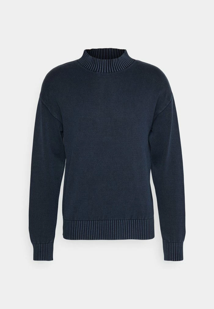 Jack & Jones JORWILLIAM MOCK NECK - Jumper - Navy Blazer 5 Jack & Jones JORWILLIAM MOCK NECK - Jumper - Navy Blazer - Image 5