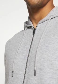 Jack & Jones JJEBASIC ZIP HOOD - Zip-up Sweatshirt - Light Grey Melange 13 Jack & Jones JJEBASIC ZIP HOOD - Zip-up Sweatshirt - Light Grey Melange -Jack & Jones Shop e178358af70845aaabe82ae0eb43c681
