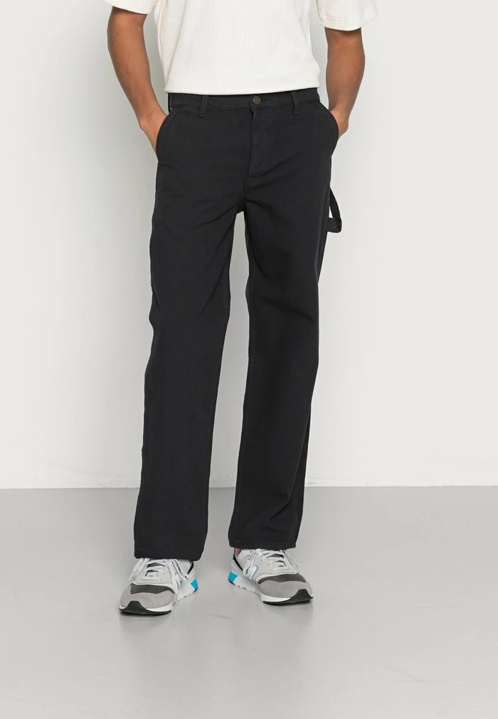 Jack & Jones JJIEDDIE UTILITY - Relaxed Fit Jeans - Black Denim 1 Jack & Jones JJIEDDIE UTILITY - Relaxed Fit Jeans - Black Denim
