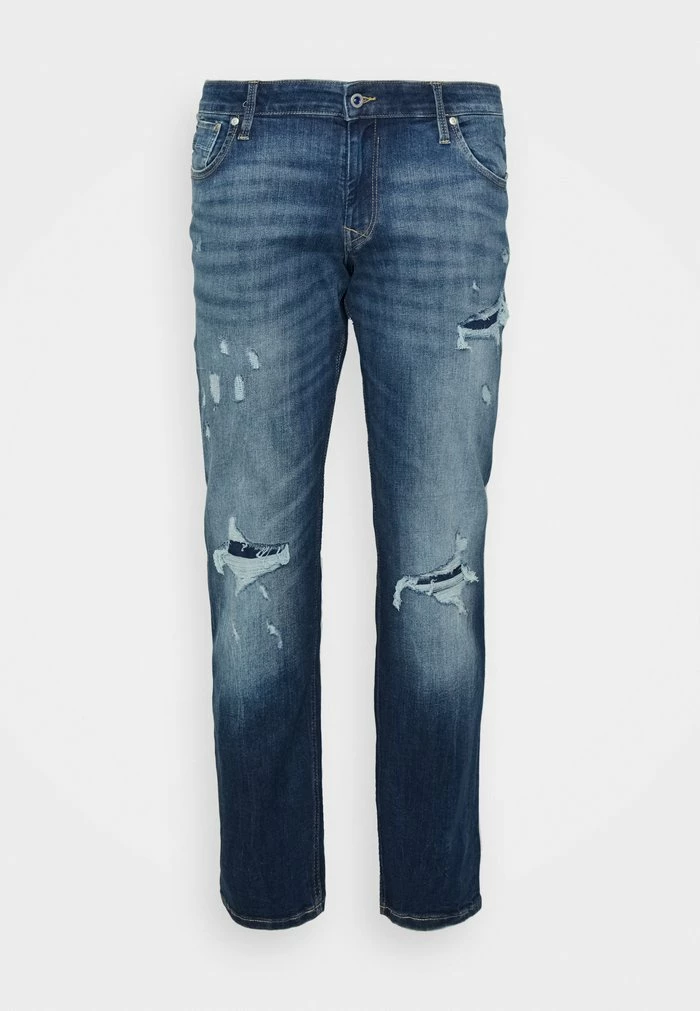 Jack & Jones JJIGLENN - Slim Fit Jeans - Blue Denim 1 Jack & Jones JJIGLENN - Slim Fit Jeans - Blue Denim