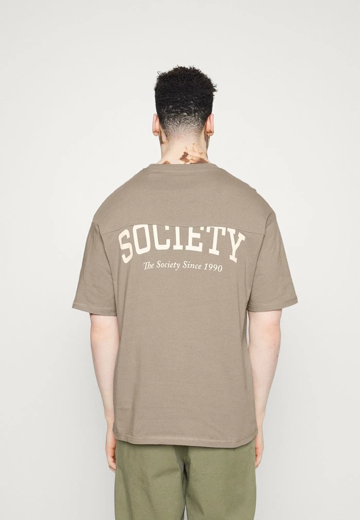Jack & Jones JORMASH UP TEE CREW NECK - Print T-shirt - Fungi 1 Jack & Jones JORMASH UP TEE CREW NECK - Print T-shirt - Fungi
