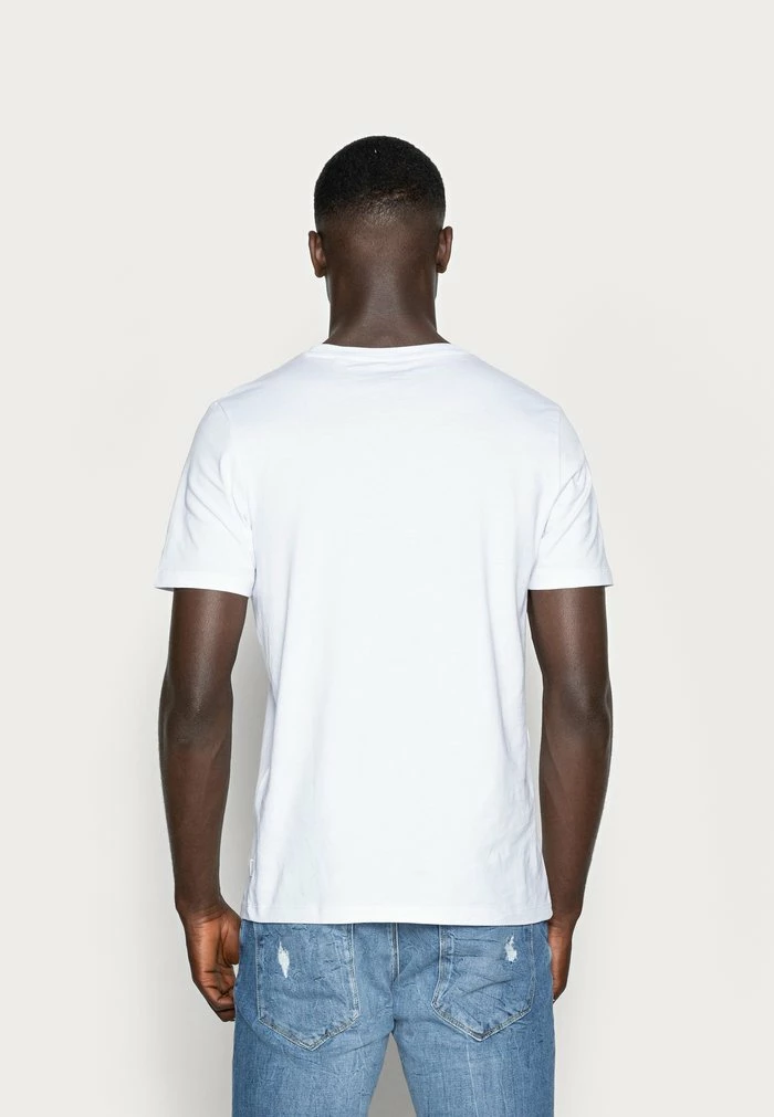 Jack & Jones TEE SS O NECK NOOS - Basic T-shirt - White 3 Jack & Jones TEE SS O NECK NOOS - Basic T-shirt - White - Image 3