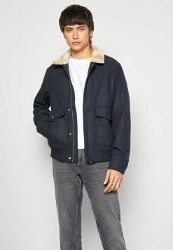 Jack & Jones JJTOM - Bomber Jacket - Dark Navy -Jack & Jones Shop e3a05927e1a5433c8157e8b955c6f2ad