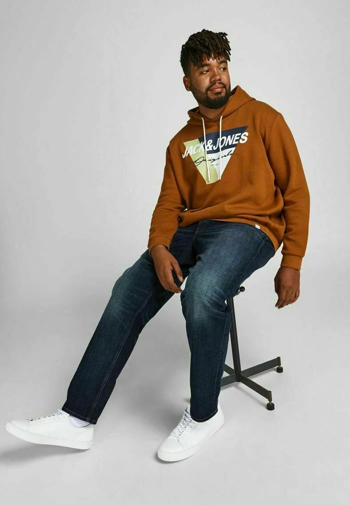 Jack & Jones PLUS SIZE COMFORT FIT - Slim Fit Jeans - Blue Denim 5 Jack & Jones PLUS SIZE COMFORT FIT - Slim Fit Jeans - Blue Denim - Image 5