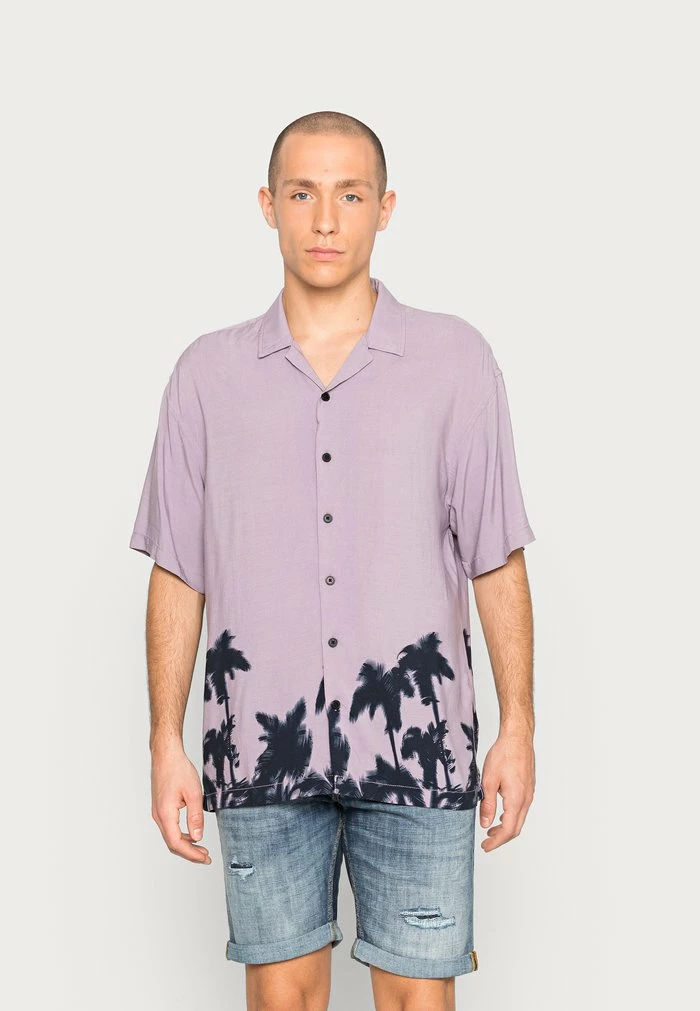 Jack & Jones JCONIGHTS REGGIE RESORT SHIRT - Shirt - Nirvana 1 Jack & Jones JCONIGHTS REGGIE RESORT SHIRT - Shirt - Nirvana