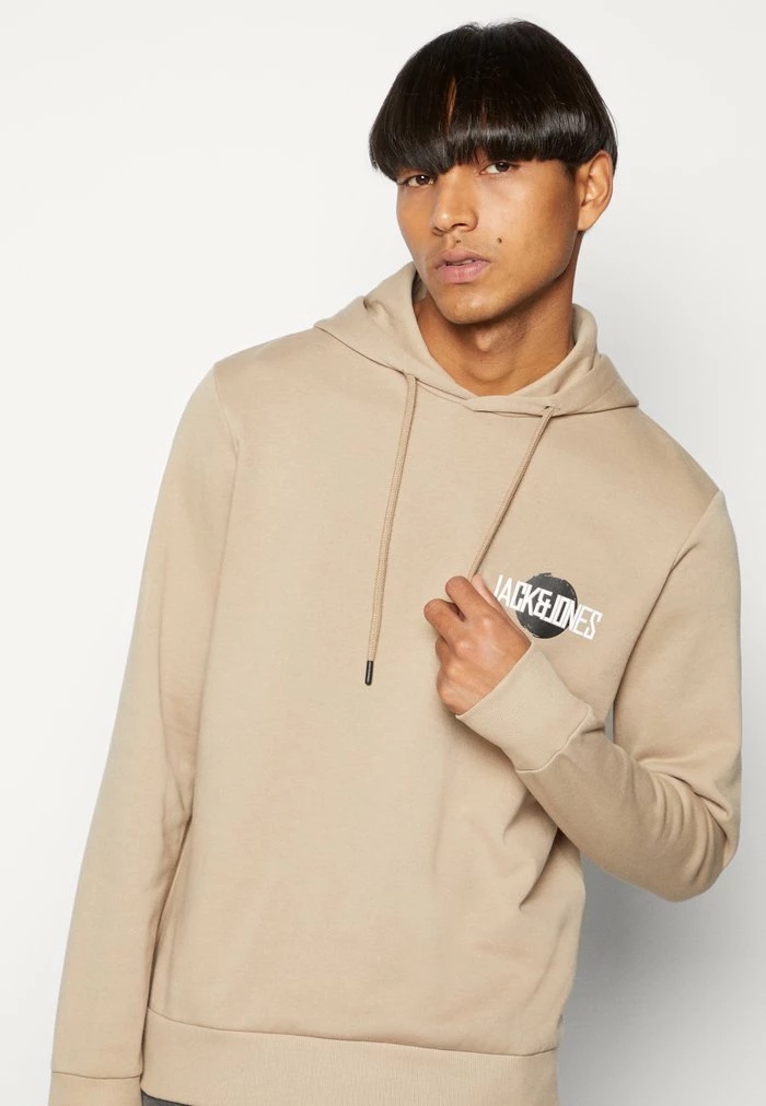 Jack & Jones JCOSTREET HOODY - Sweatshirt - Dune 4 Jack & Jones JCOSTREET HOODY - Sweatshirt - Dune - Image 4