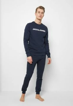 Alternative view of Jack & Jones JACLOUNGE ONECK - Sweatshirt - Navy Blazer