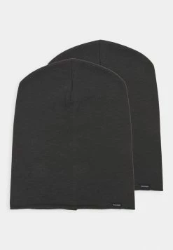 Jack & Jones JACWASHED BEANIE 2 PACK - Beanie - Dark Grey