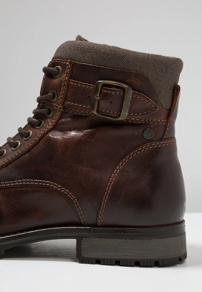 Jack & Jones JFWALBANY - Lace-up Ankle Boots - Brown Stone 6 Jack & Jones JFWALBANY - Lace-up Ankle Boots - Brown Stone - Image 6
