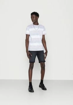 Alternative view of Jack & Jones JJSTANLAYSTRIPE TEE CREW NECK - Print T-shirt - Hawthorn Rose