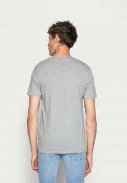 Jack & Jones JJEPLAIN - Basic T-shirt - Light Grey Melange -Jack & Jones Shop e5be53fb123244808d3732d818313657