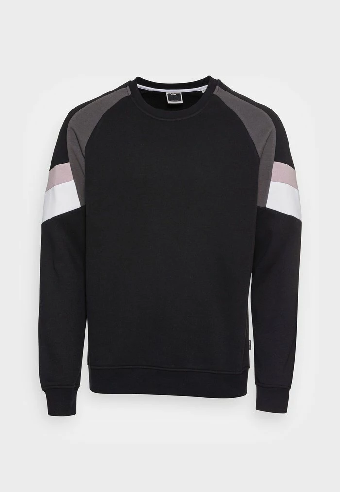 Jack & Jones JCOJAKOB CREW NECK - Sweatshirt - Black 4 Jack & Jones JCOJAKOB CREW NECK - Sweatshirt - Black - Image 4
