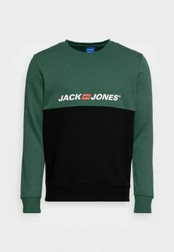 Jack & Jones JORCORPS BLOCKING CREW - Sweatshirt - Trekking Green -Jack & Jones Shop e5f943dbbd064a13b88fefb86746cb9b