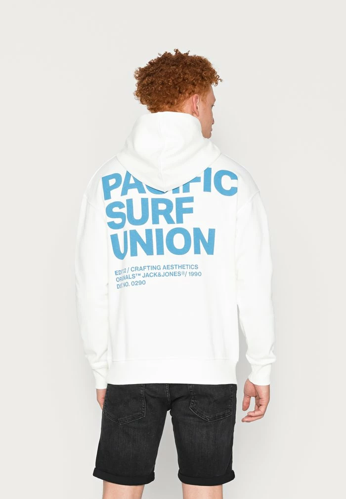 Jack & Jones JORPACIFIC HOOD UNISEX - Sweatshirt - Cloud Dancer 3 Jack & Jones JORPACIFIC HOOD UNISEX - Sweatshirt - Cloud Dancer - Image 3