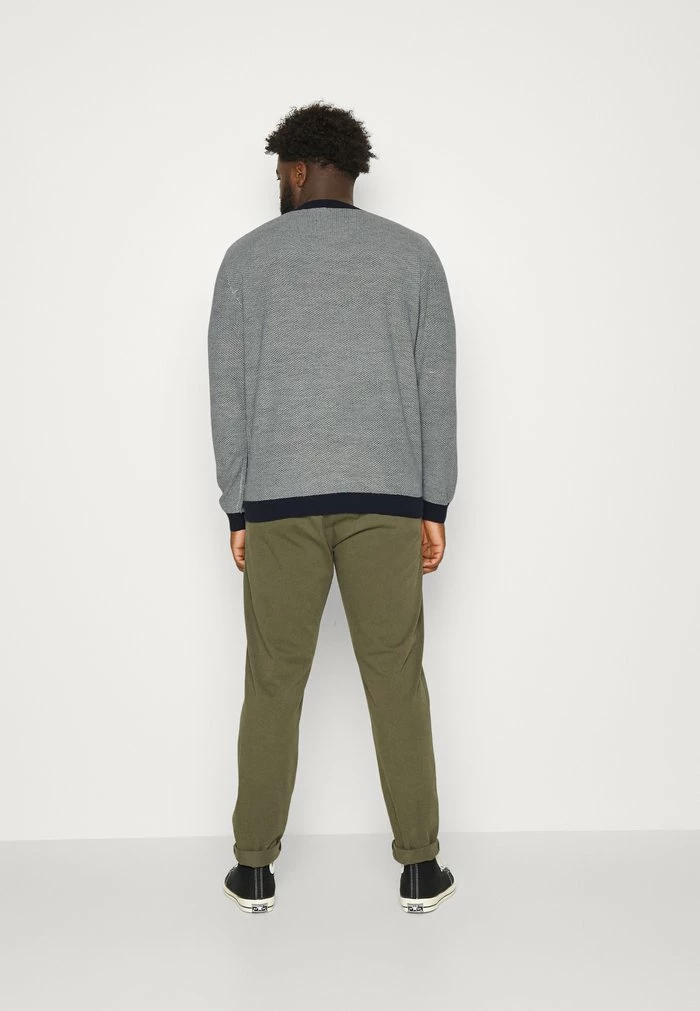 Jack & Jones JJBILLY CREW NECK - Jumper - Navy Blazer /cloud Dancer 3 Jack & Jones JJBILLY CREW NECK - Jumper - Navy Blazer /cloud Dancer - Image 3