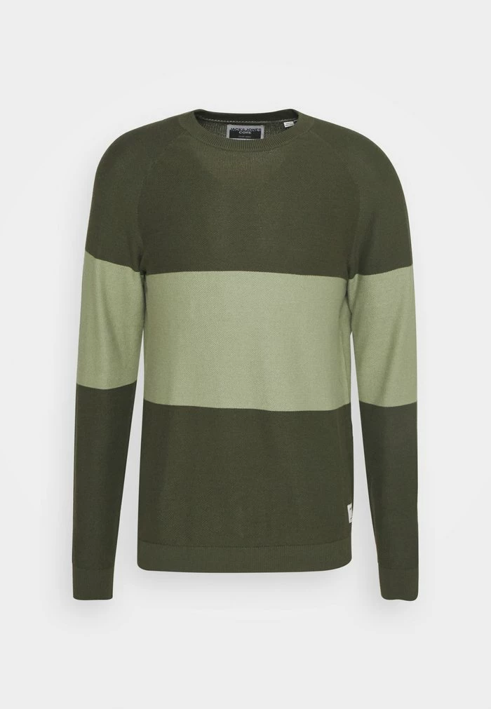 Jack & Jones JCOSHAWN CREW NECK - Jumper - Forest Night 5 Jack & Jones JCOSHAWN CREW NECK - Jumper - Forest Night - Image 5