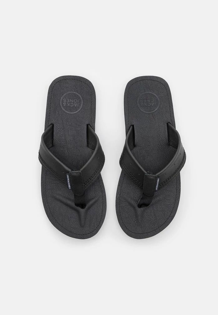 Jack & Jones JFWBAY - T-bar Sandals - Anthracite 6 Jack & Jones JFWBAY - T-bar Sandals - Anthracite - Image 6