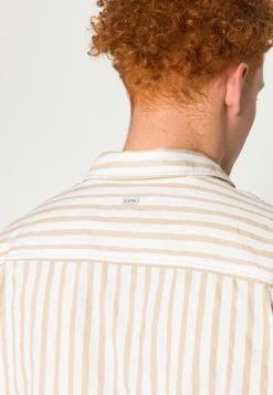 Jack & Jones JCODEN PATRICK STRIPE - Shirt - Oxford Tan -Jack & Jones Shop e807e22ec7e14dae9ed85acb4ebffd58