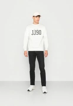 Alternative view of Jack & Jones JJCEMB CREW NECK - Sweatshirt - White Melange