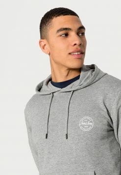 Jack & Jones JJEGORDON SHARK - Hoodie - Light Grey Melange/navy Blazer 9 Jack & Jones JJEGORDON SHARK - Hoodie - Light Grey Melange/navy Blazer -Jack & Jones Shop e871edc621b7413598c461d1c70bcbc6