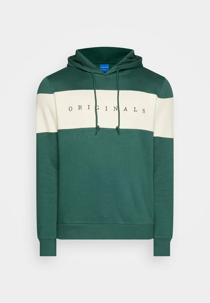 Jack & Jones JORCOPENHAGEN PANEL HOOD - Sweatshirt - Trekking Green 5 Jack & Jones JORCOPENHAGEN PANEL HOOD - Sweatshirt - Trekking Green - Image 5