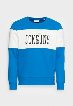 Jack & Jones JJCEMB CREW NECK - Sweatshirt - Skydiver -Jack & Jones Shop e910d677ee80450abd6efbf4a3ba24a3