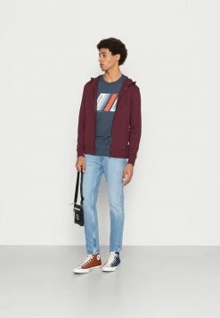Alternative view of Jack & Jones JCOCONNOR CREW NECK - Print T-shirt - Navy/melange