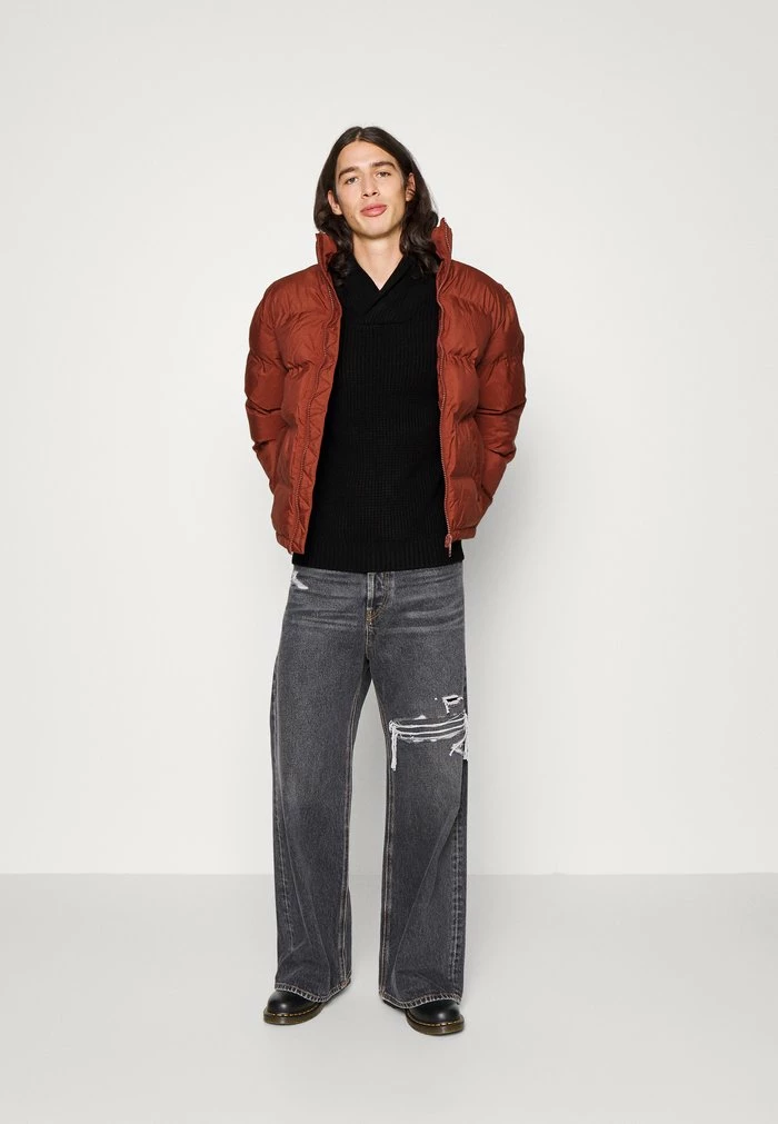 Jack & Jones JJENICK SHAWL NECK - Jumper - Black 2 Jack & Jones JJENICK SHAWL NECK - Jumper - Black - Image 2