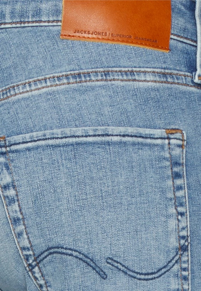 Jack & Jones JJIGLENN JJICON - Slim Fit Jeans - Blue Denim 3 Jack & Jones JJIGLENN JJICON - Slim Fit Jeans - Blue Denim - Image 3