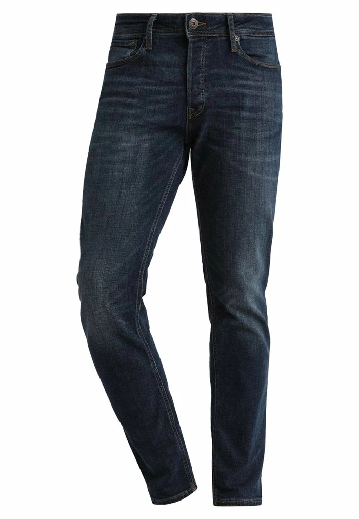 Jack & Jones JJITIM JJORIGINAL - Slim Fit Jeans - Blue Denim 4 Jack & Jones JJITIM JJORIGINAL - Slim Fit Jeans - Blue Denim - Image 4