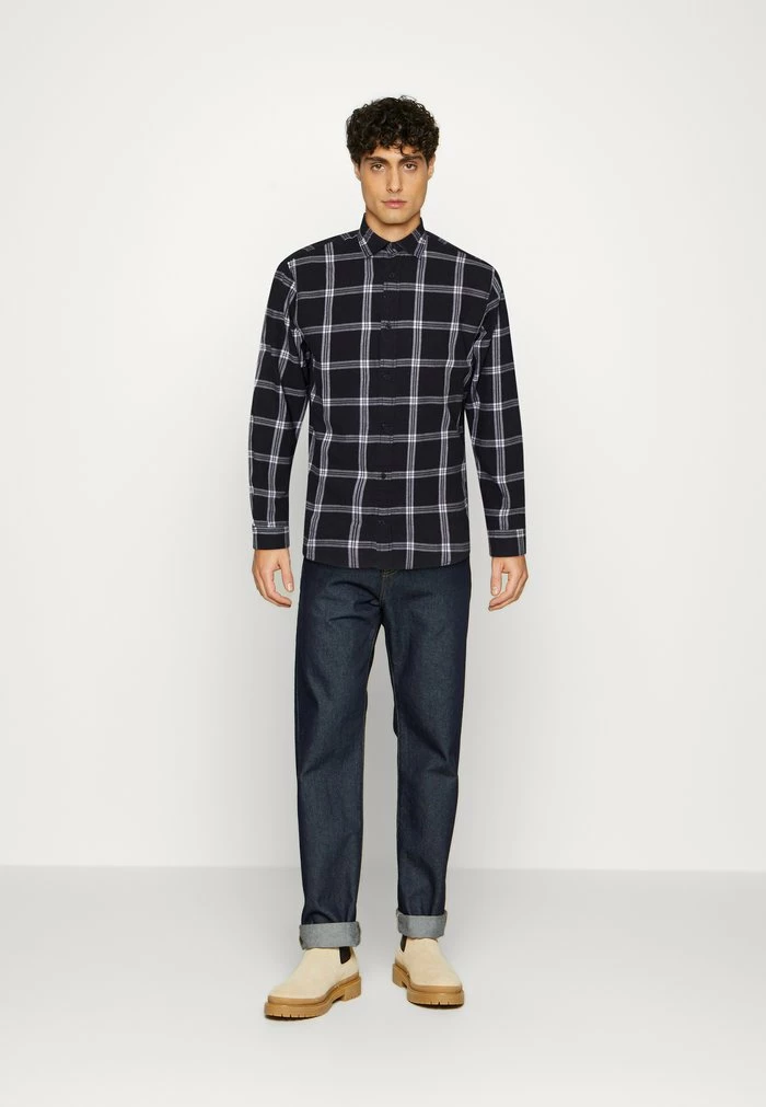 Jack & Jones JORBEST CHECK - Shirt - Black 2 Jack & Jones JORBEST CHECK - Shirt - Black - Image 2