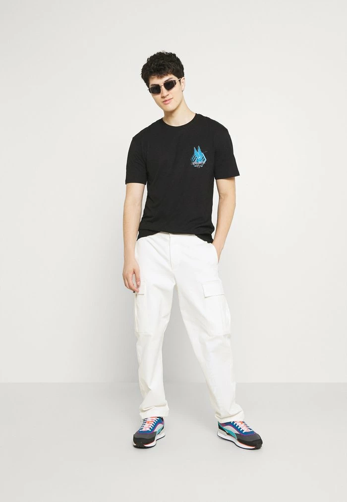 Jack & Jones SPACE JAM - Print T-shirt - Black 2 Jack & Jones SPACE JAM - Print T-shirt - Black - Image 2