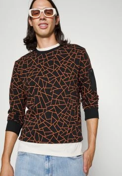 Jack & Jones JCORANGER CREW NECK - Sweatshirt - Black -Jack & Jones Shop e9f485912d3a4101b45fc70175d275c5