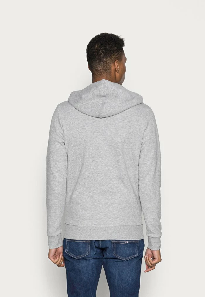 Jack & Jones JJEBASIC LOGO HOOD - Hoodie - Light Grey Melange 3 Jack & Jones JJEBASIC LOGO HOOD - Hoodie - Light Grey Melange - Image 3