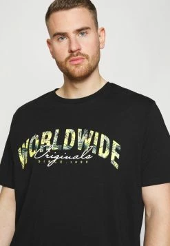 Jack & Jones JORBOOSTER TEE CREW NECK - Print T-shirt - Black -Jack & Jones Shop ea79233bf613412fae03f80b7012e13a