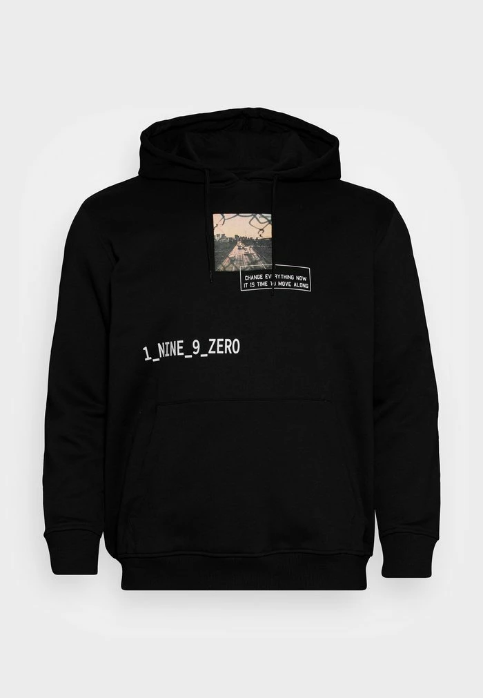 Jack & Jones JJSCRAWL HOOD - Hoodie - Black 1 Jack & Jones JJSCRAWL HOOD - Hoodie - Black