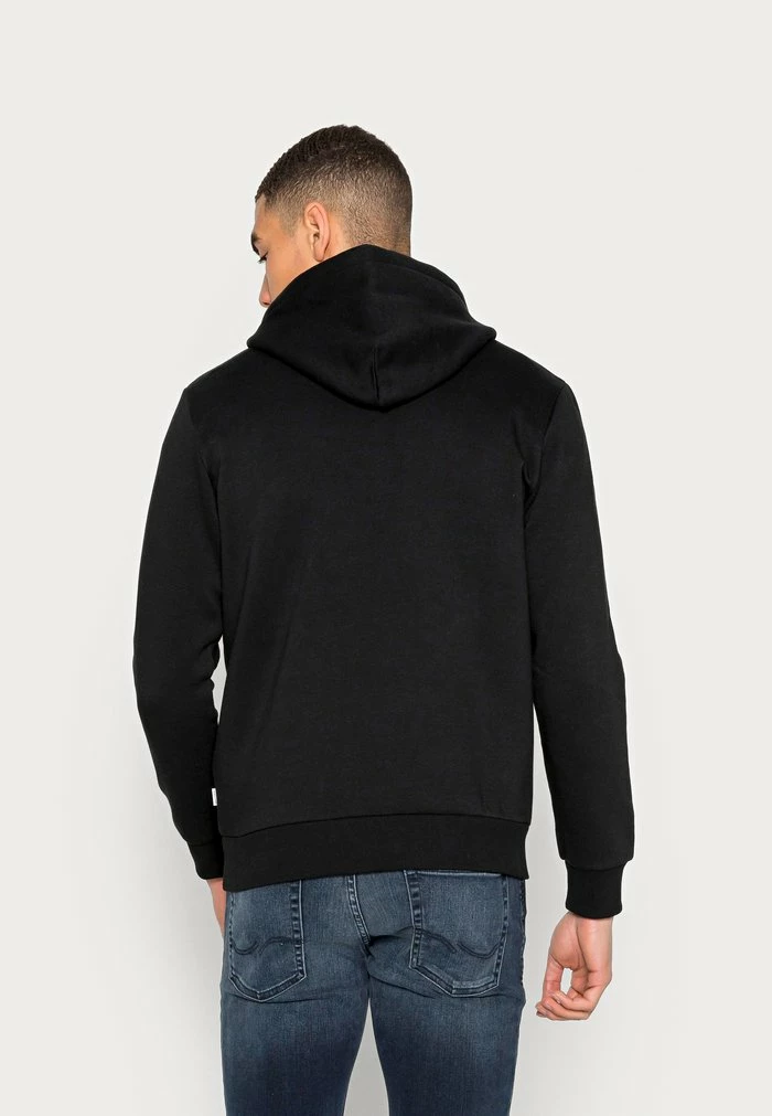 Jack & Jones JJECORP HOOD 2 PACK - Hoodie - Light Grey Melange/black 3 Jack & Jones JJECORP HOOD 2 PACK - Hoodie - Light Grey Melange/black - Image 3