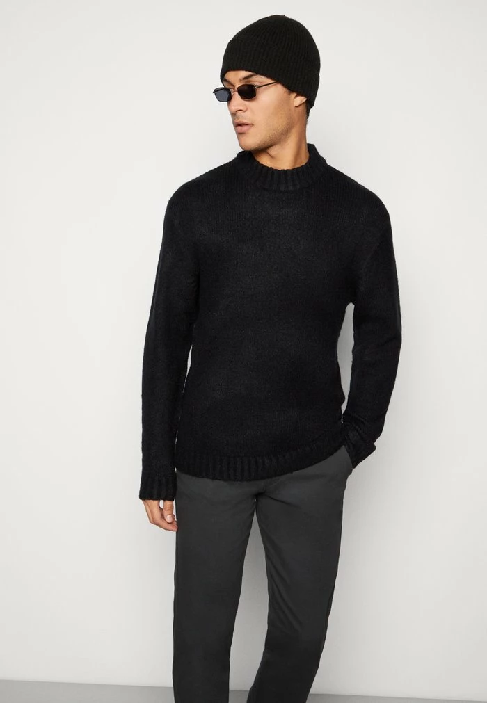 Jack & Jones JPSTOLLIE DAVE - Chinos - Black 4 Jack & Jones JPSTOLLIE DAVE - Chinos - Black - Image 4