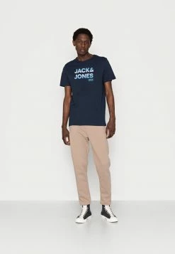 Alternative view of Jack & Jones SETH TEE CREW NECK - Print T-shirt - Navy Blazer