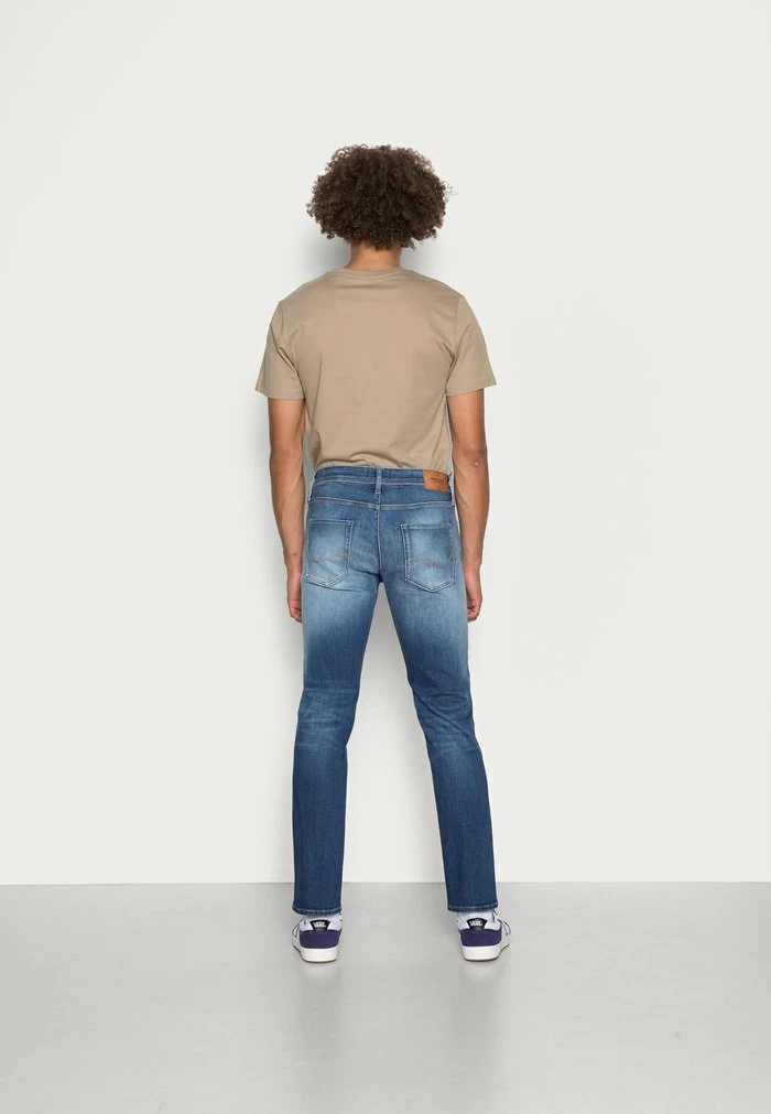 Jack & Jones JJIMIKE JJORIGINAL - Straight Leg Jeans - Blue Denim 3 Jack & Jones JJIMIKE JJORIGINAL - Straight Leg Jeans - Blue Denim - Image 3