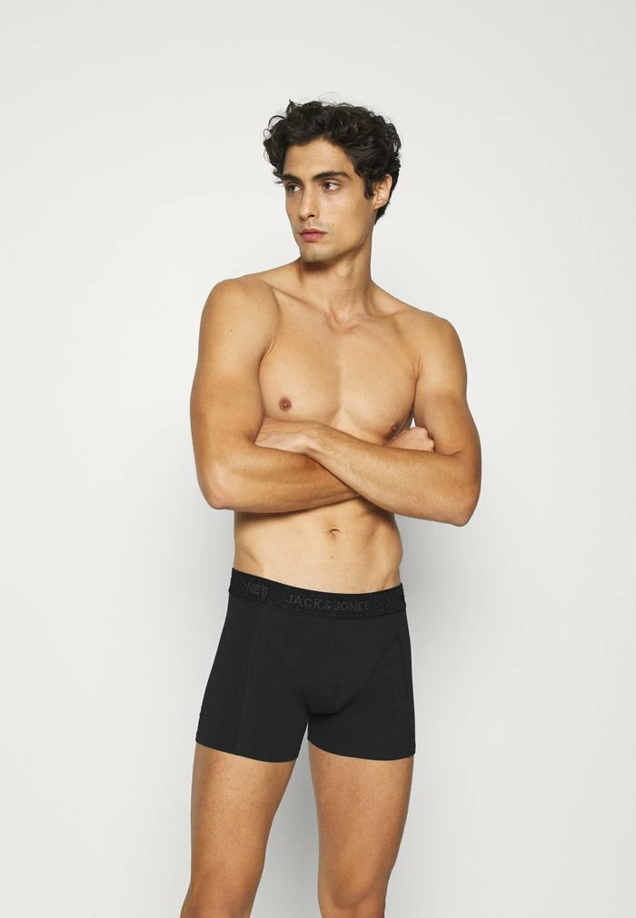 Jack & Jones JACWAISTBAND TRUNKS 3 PACK - Pants - Black 1 Jack & Jones JACWAISTBAND TRUNKS 3 PACK - Pants - Black