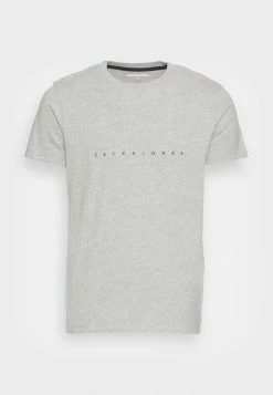 Jack & Jones JJFONT - Print T-shirt - Light Grey Melange 8 Jack & Jones JJFONT - Print T-shirt - Light Grey Melange -Jack & Jones Shop eb23fdcd4b624d25869e71063fa3ce07